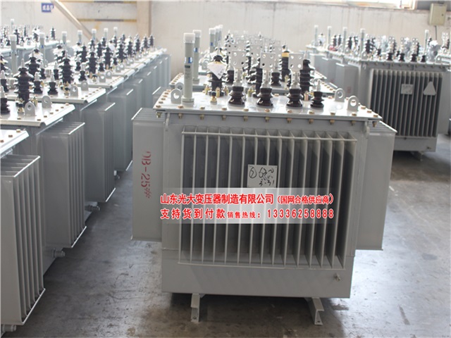 揭阳SH15-1000KVA/10KV/0.4KV非晶合金变压器